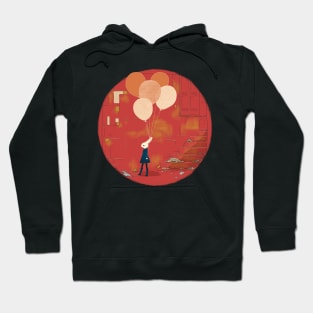 99 Orange Balloons Hoodie